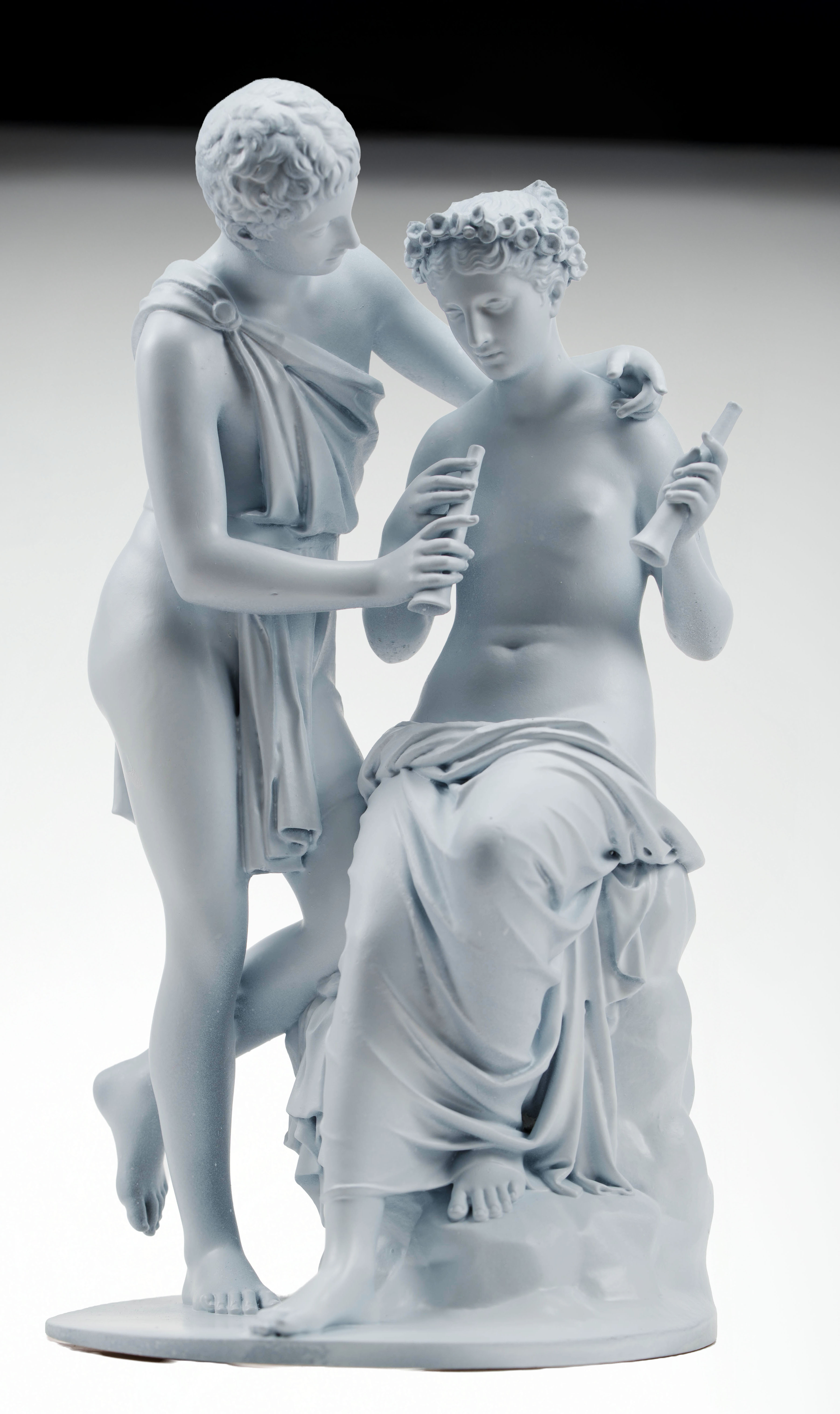 Statue Daphnis et Chloé Louvre Paris